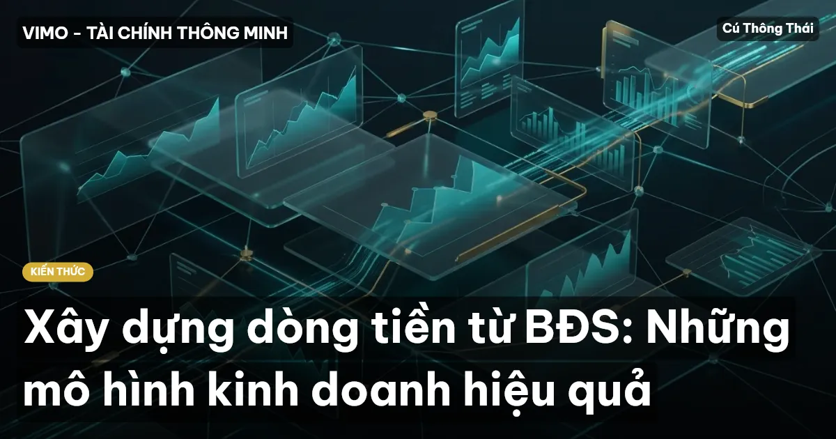 Xây dựng dòng tiền từ BĐS: Những mô hình kinh doanh hiệu quả