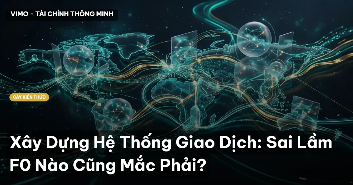 Xây Dựng Hệ Thống Giao Dịch: Sai Lầm F0 Nào Cũng Mắc Phải?