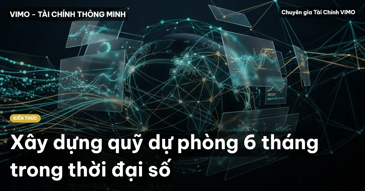 Xây dựng quỹ dự phòng 6 tháng trong thời đại số