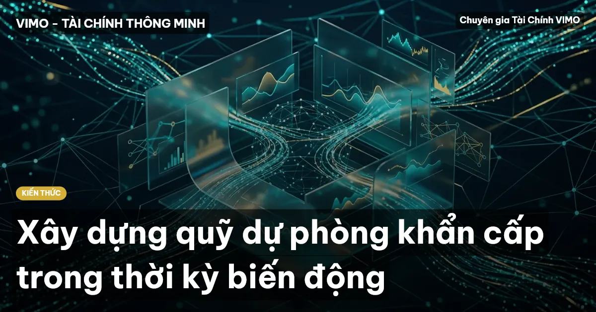 Xây dựng quỹ dự phòng khẩn cấp trong thời kỳ biến động