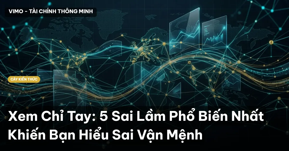 Xem Chỉ Tay: 5 Sai Lầm Phổ Biến Nhất Khiến Bạn Hiểu Sai Vận Mệnh