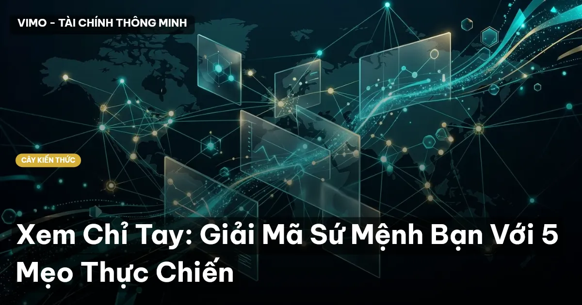 Xem Chỉ Tay: Giải Mã Sứ Mệnh Bạn Với 5 Mẹo Thực Chiến