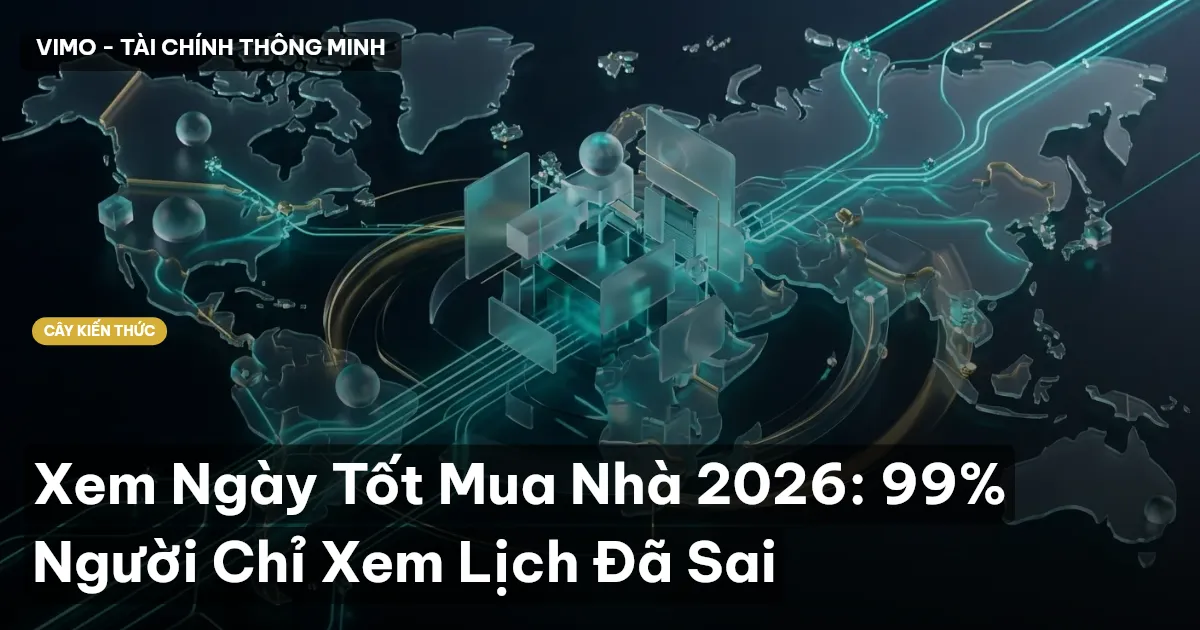 Xem Ngày Tốt Mua Nhà 2026: 99% Người Chỉ Xem Lịch Đã Sai