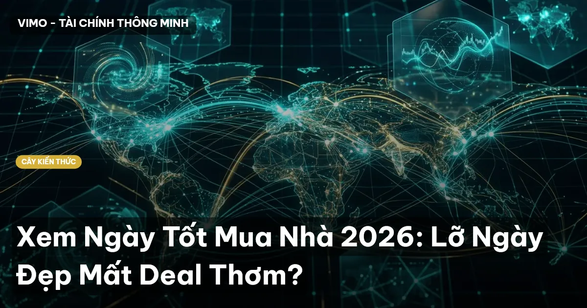 Xem Ngày Tốt Mua Nhà 2026: Lỡ Ngày Đẹp Mất Deal Thơm?