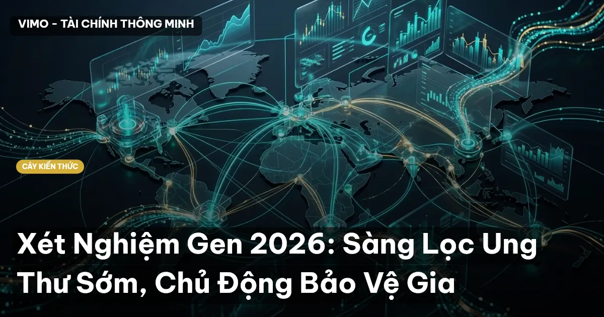 Xét Nghiệm Gen 2026: Sàng Lọc Ung Thư Sớm, Chủ Động Bảo Vệ Gia