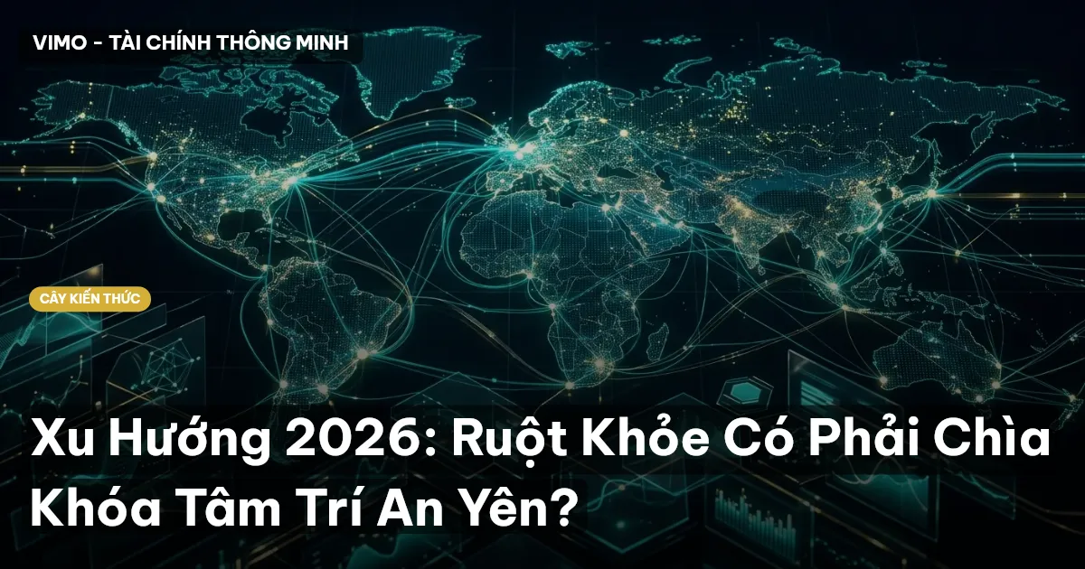 Xu Hướng 2026: Ruột Khỏe Có Phải Chìa Khóa Tâm Trí An Yên?