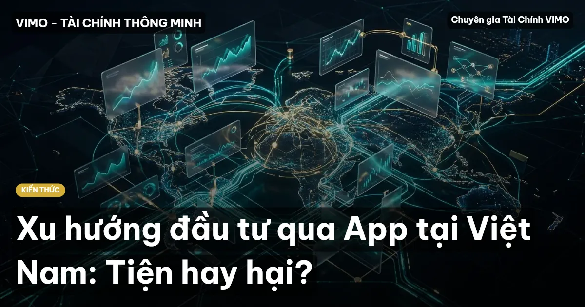 Xu hướng đầu tư qua App tại Việt Nam: Tiện hay hại?