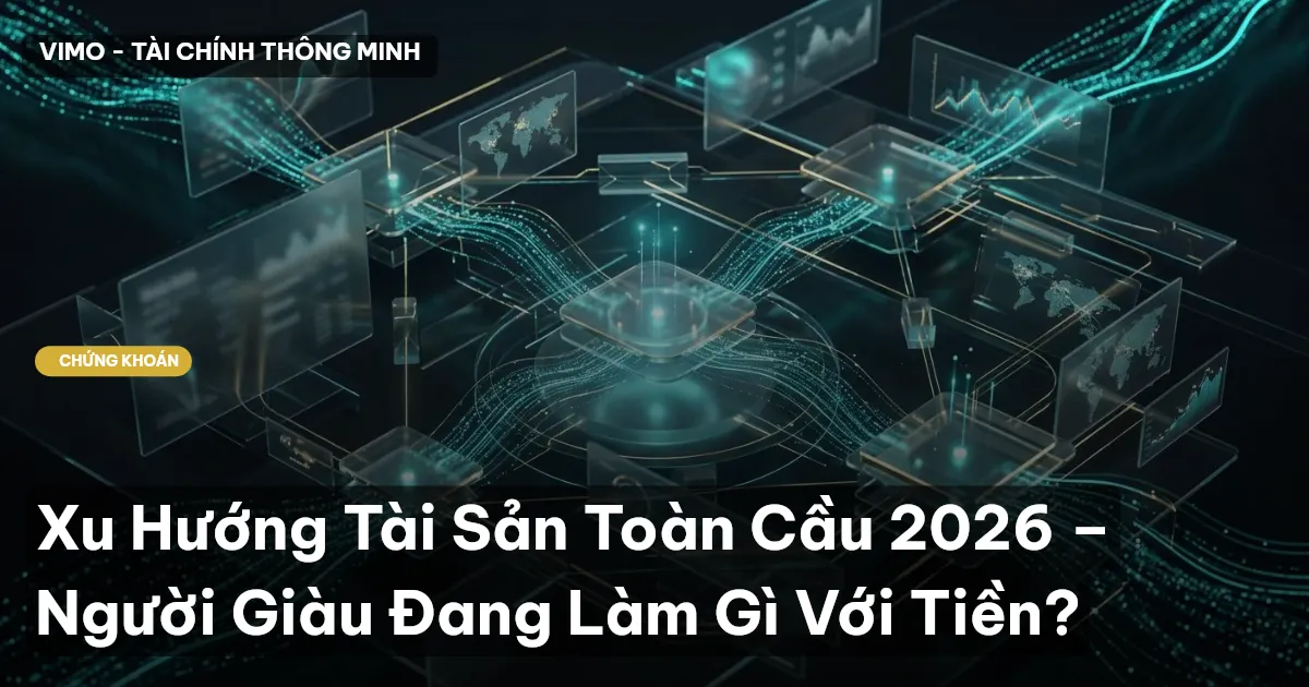 Xu Hướng Tài Sản Toàn Cầu 2026 – Người Giàu Đang Làm Gì Với Tiền?