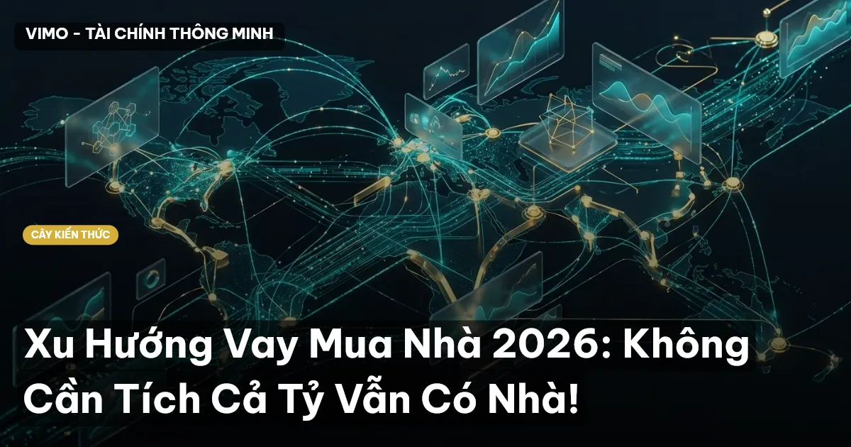 Xu Hướng Vay Mua Nhà 2026: Không Cần Tích Cả Tỷ Vẫn Có Nhà!