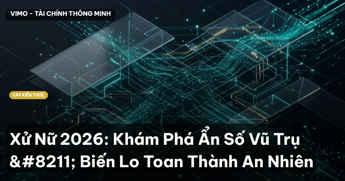 Xử Nữ 2026: Khám Phá Ẩn Số Vũ Trụ – Biến Lo Toan Thành An Nhiên
