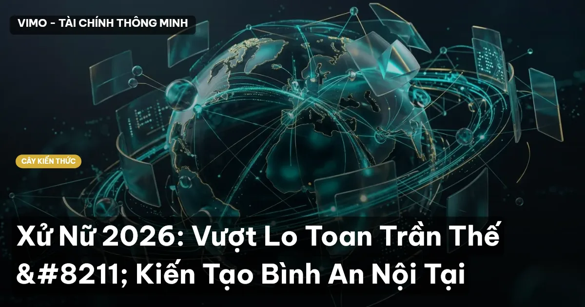 Xử Nữ 2026: Vượt Lo Toan Trần Thế – Kiến Tạo Bình An Nội Tại