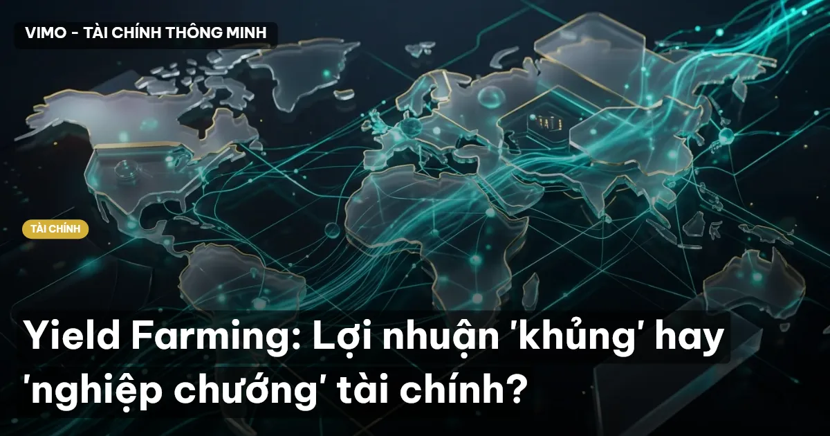 Yield Farming: Lợi nhuận 'khủng' hay 'nghiệp chướng' tài chính?