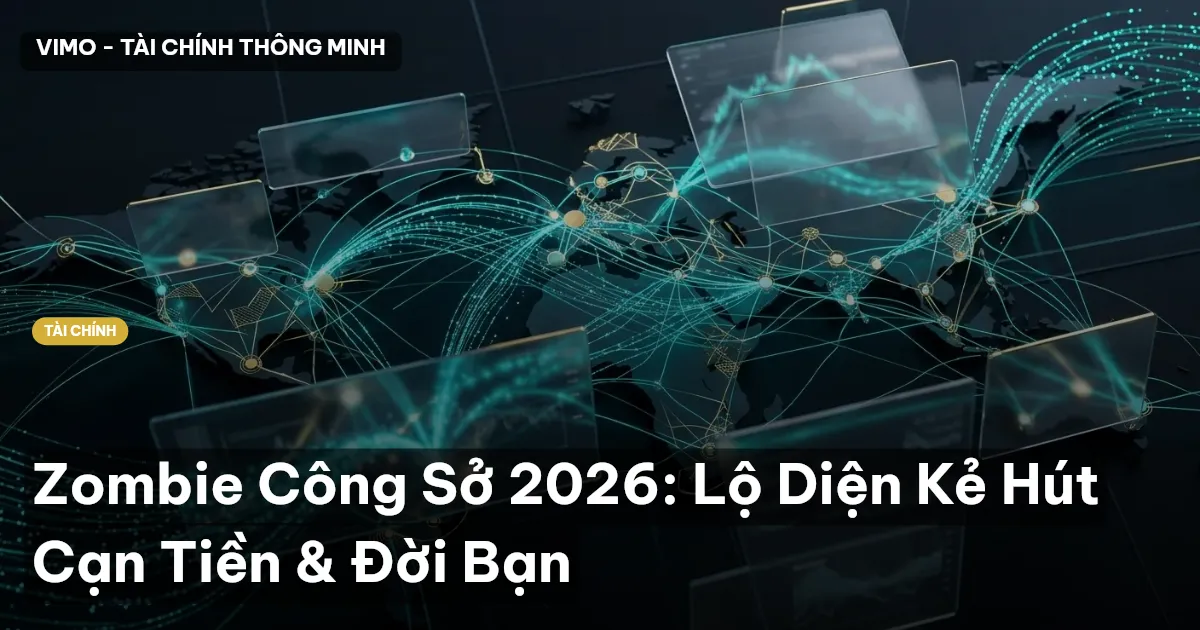 Zombie Công Sở 2026: Lộ Diện Kẻ Hút Cạn Tiền & Đời Bạn