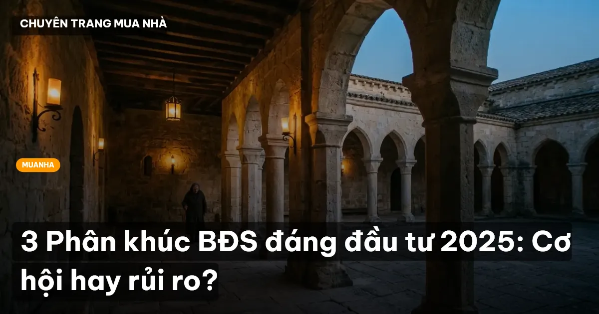 3 Phân khúc BĐS đáng đầu tư 2025: Cơ hội hay rủi ro?