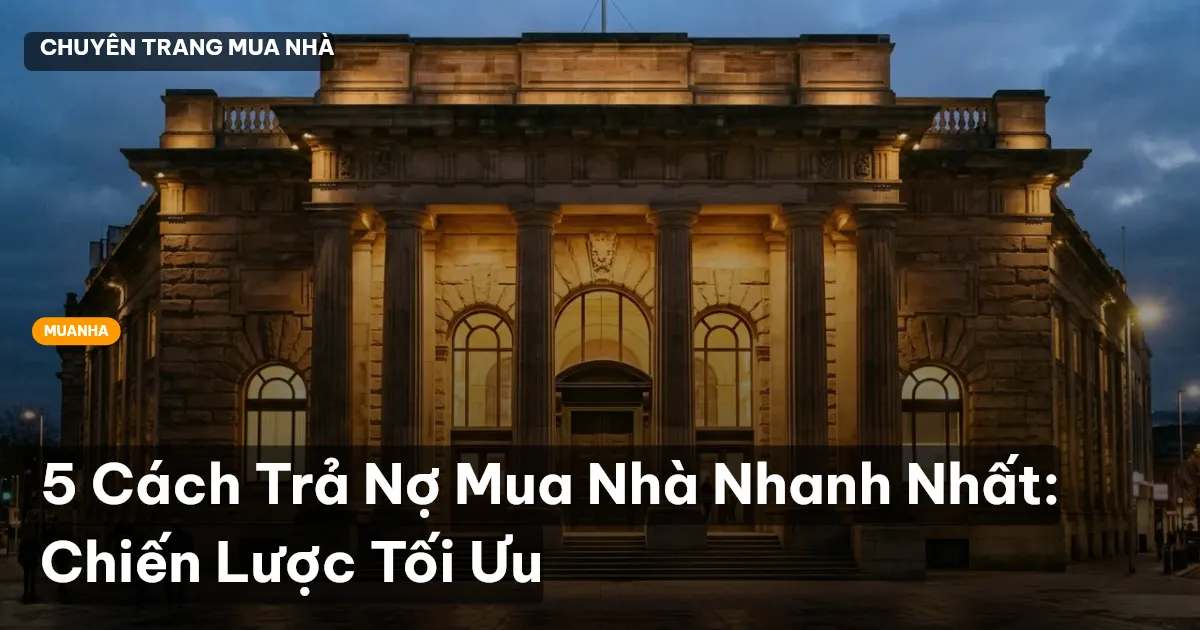 trả nợ mua nhà