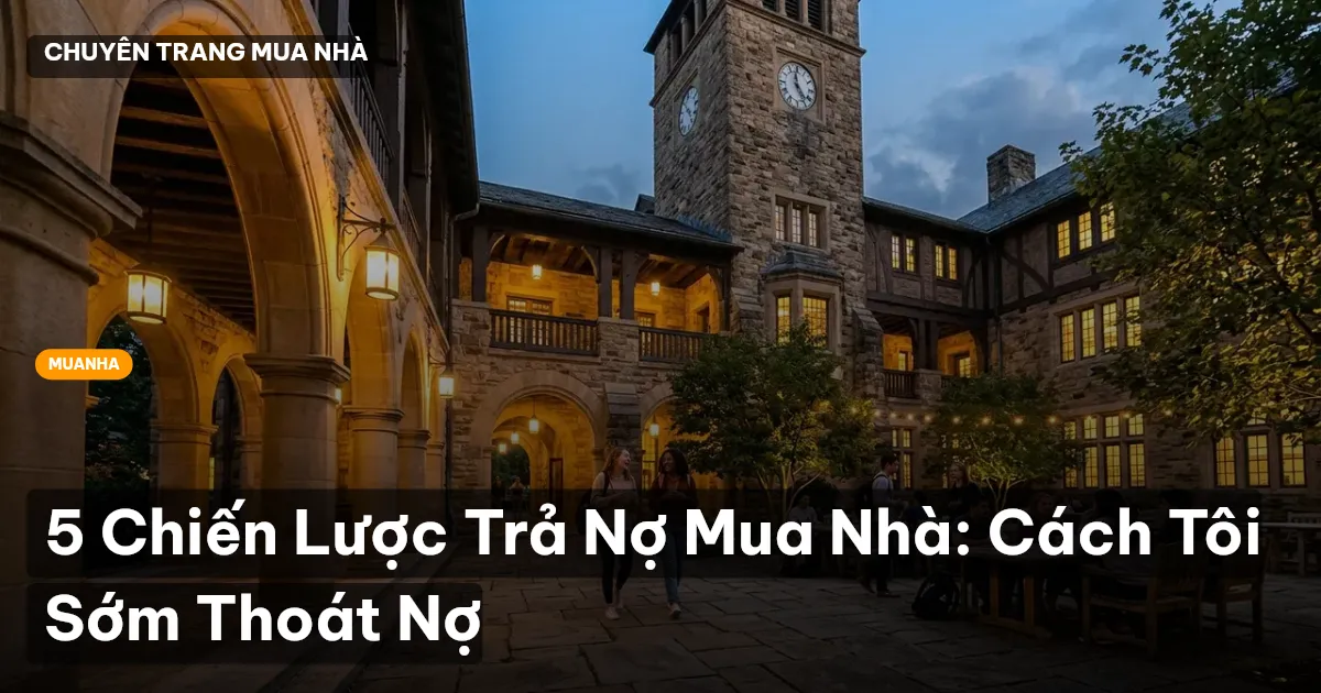 5 Chiến Lược Trả Nợ Mua Nhà: Cách Tôi Sớm Thoát Nợ