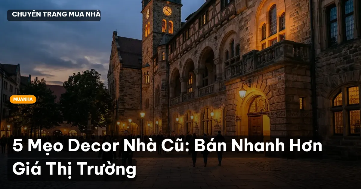 decor nhà cũ