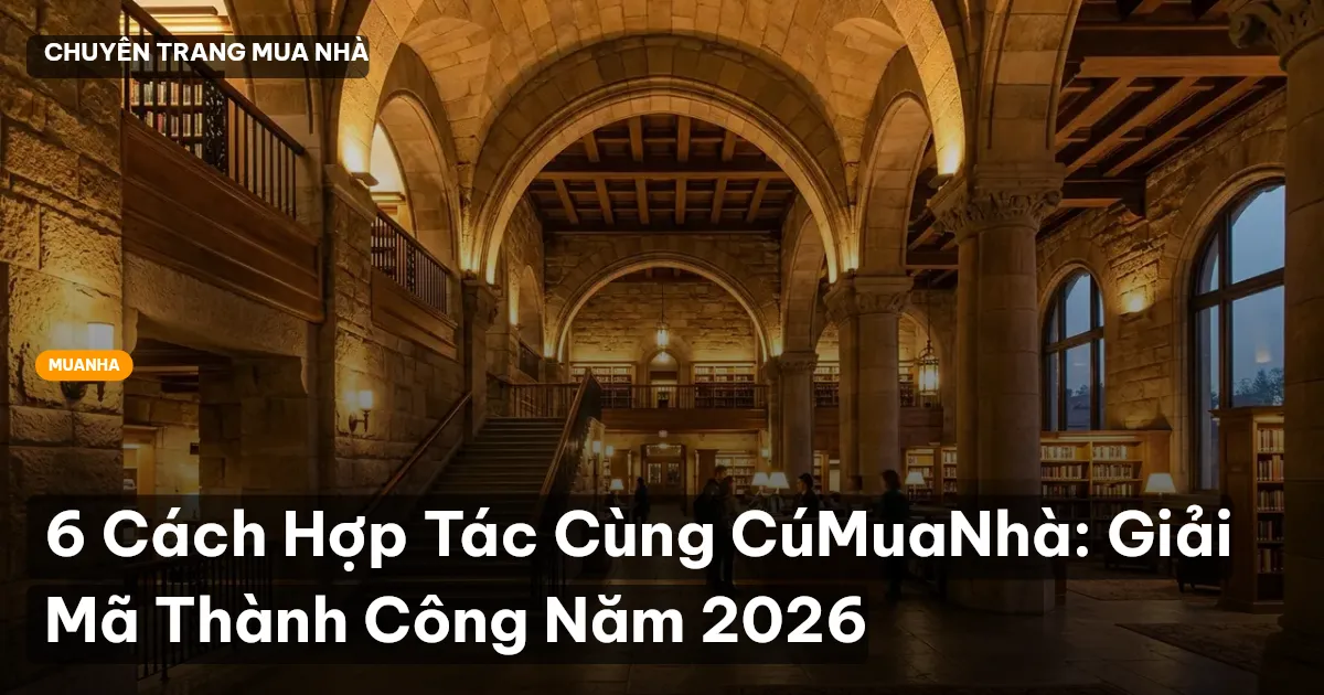6 Cách Hợp Tác Cùng CúMuaNhà: Giải Mã Thành Công Năm 2026