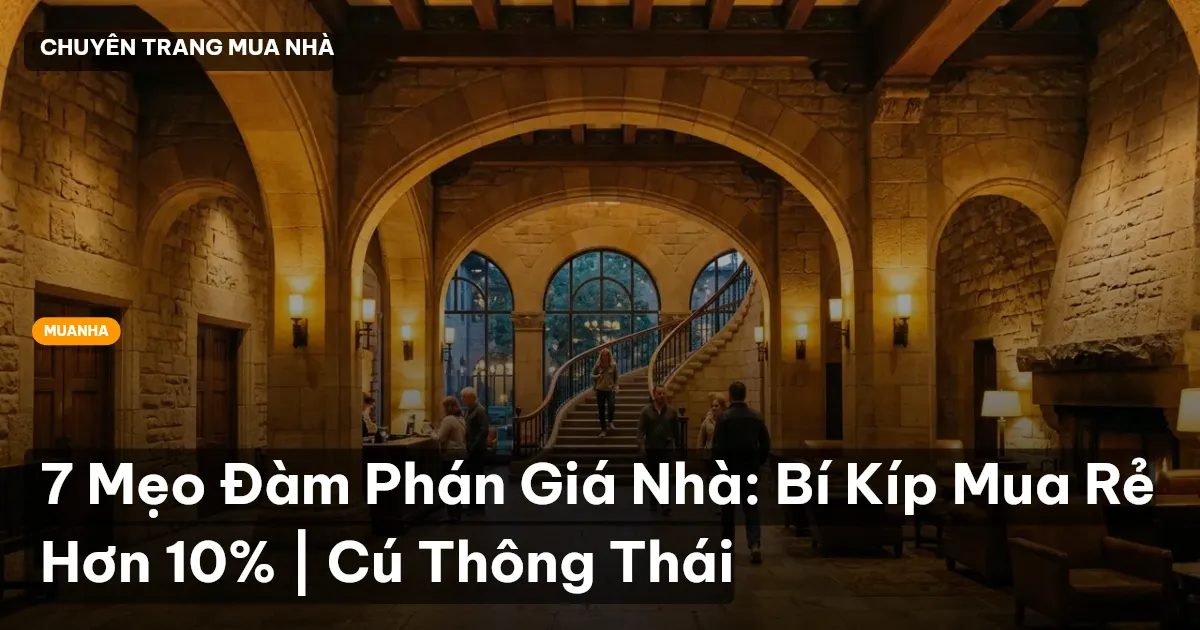 đàm phán giá nhà