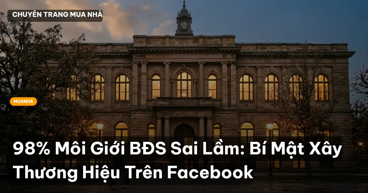 thương hiệu cá nhân môi giới