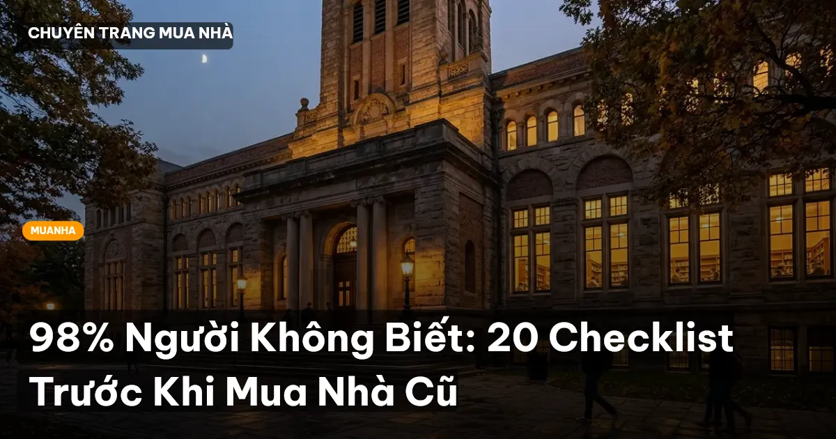 mua nhà cũ