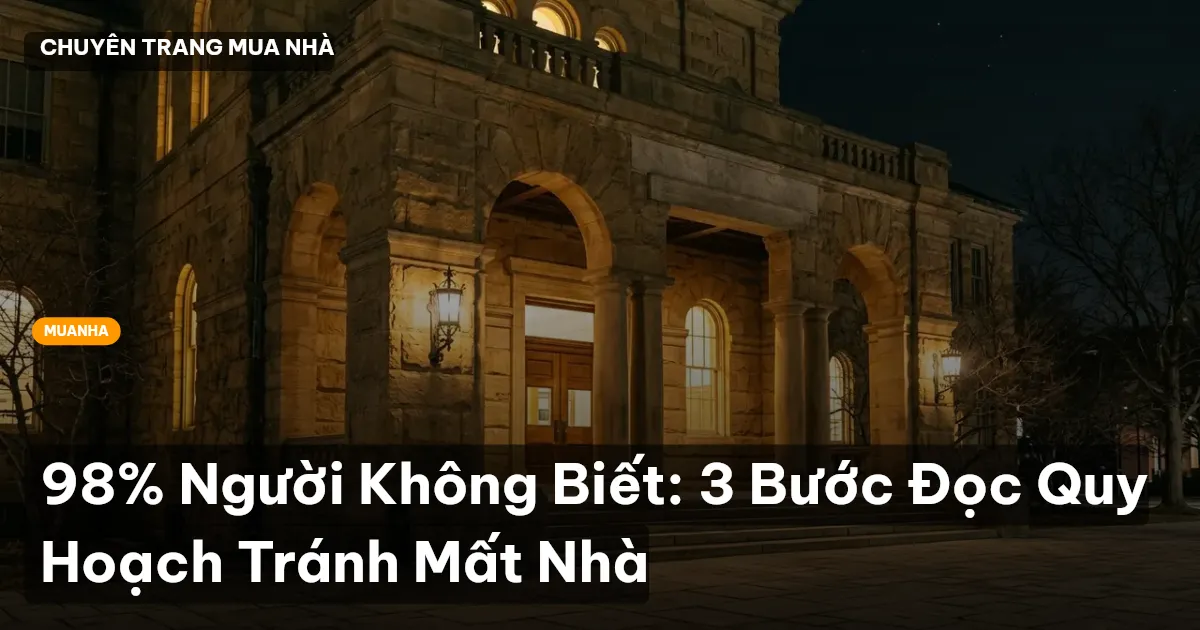 đọc bản đồ quy hoạch