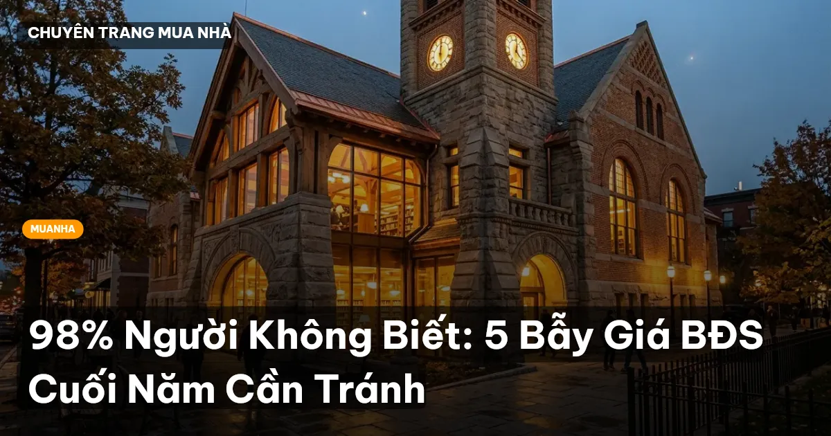 mua nhà cuối năm