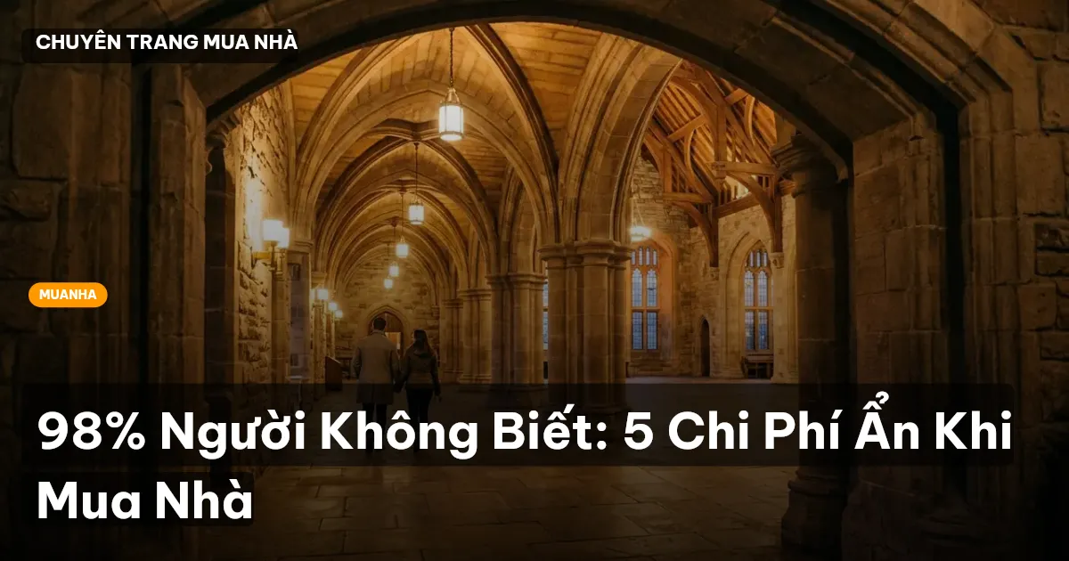 chi phí mua nhà