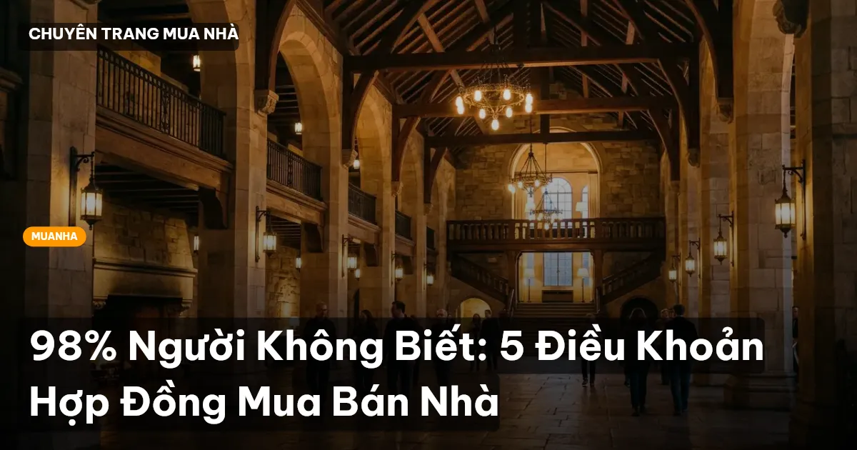 hợp đồng mua bán nhà