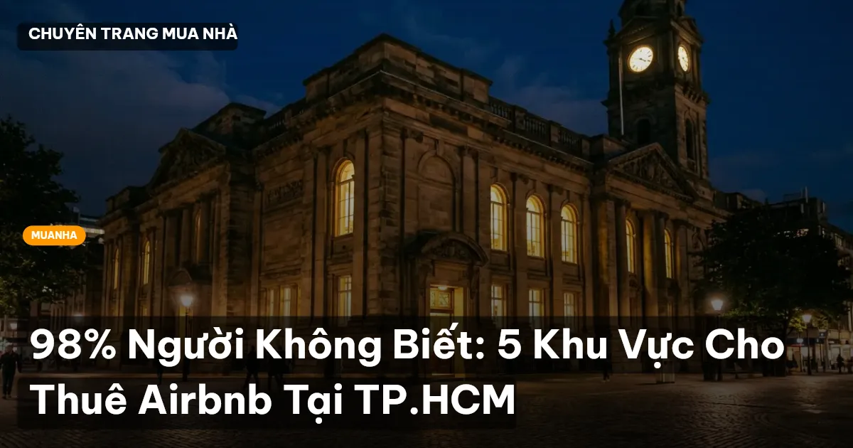 đầu tư airbnb hcm