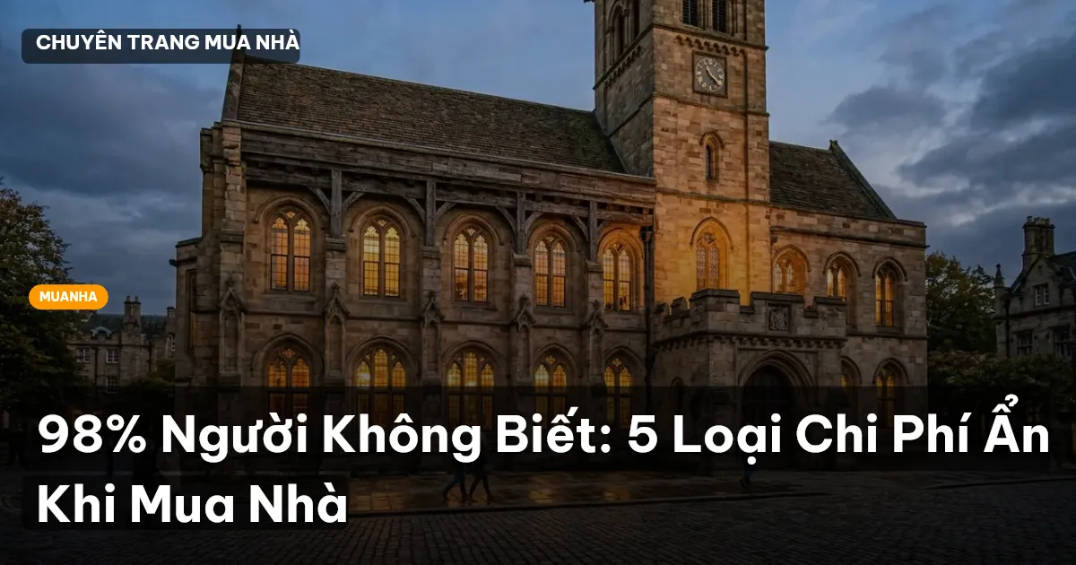 chi phí mua nhà