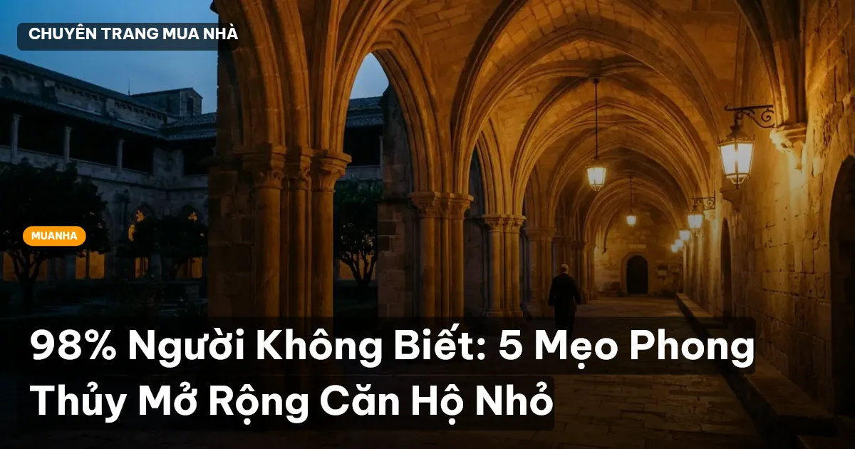phong thủy căn hộ nhỏ