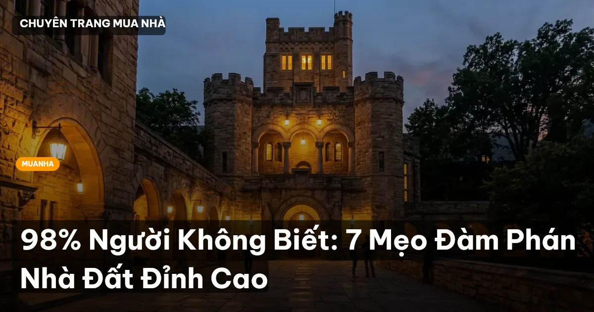 đàm phán giá nhà