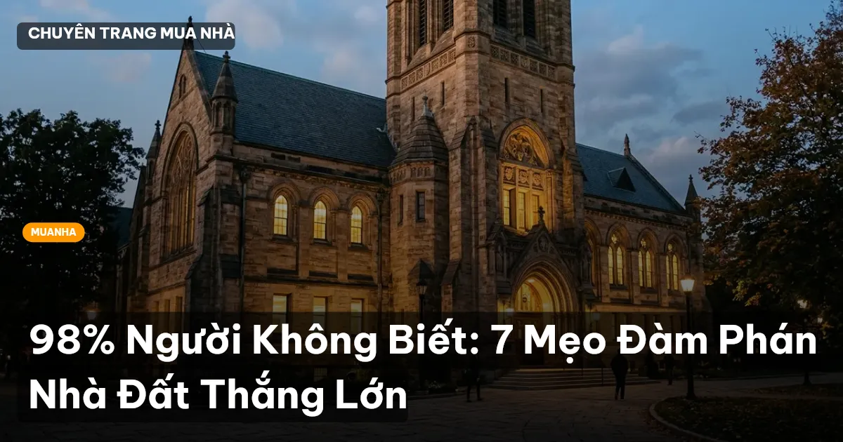 đàm phán giá nhà