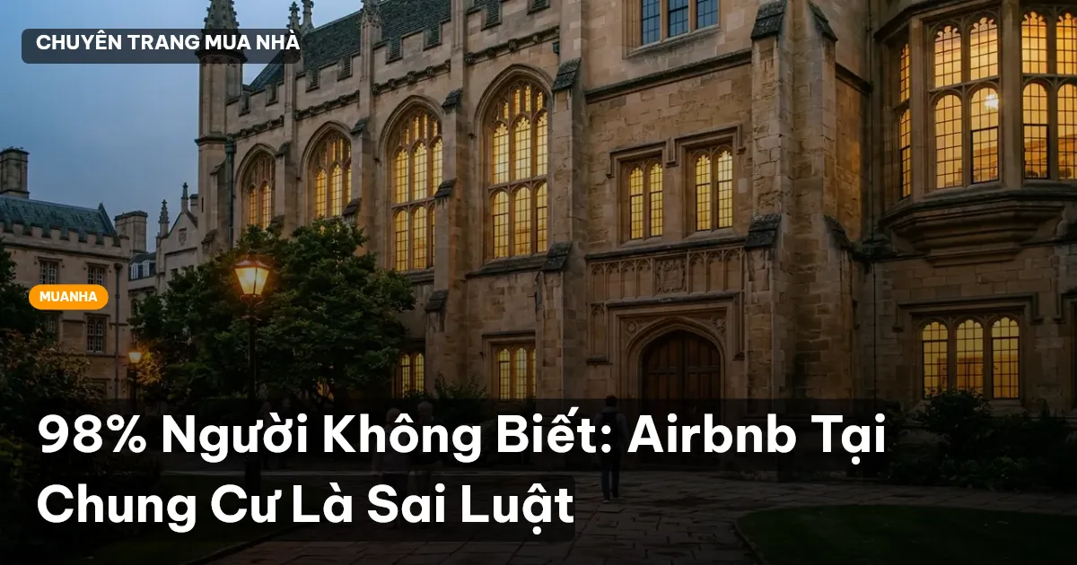 Airbnb tại chung cư
