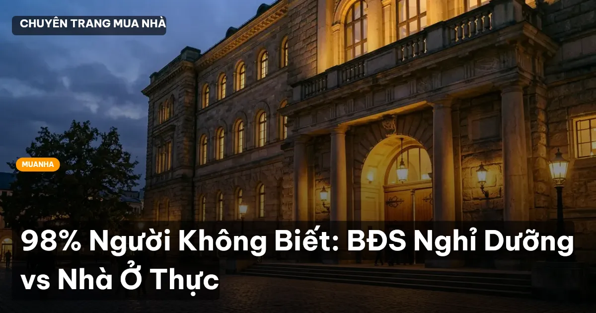 BĐS nghỉ dưỡng