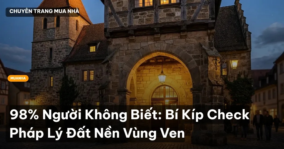 đất nền vùng ven
