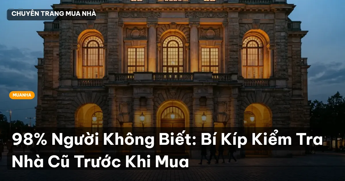 mua nhà cũ