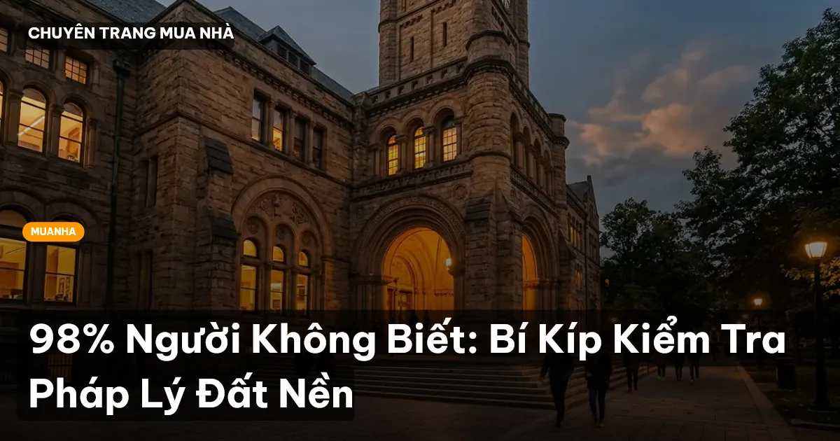 pháp lý đất nền
