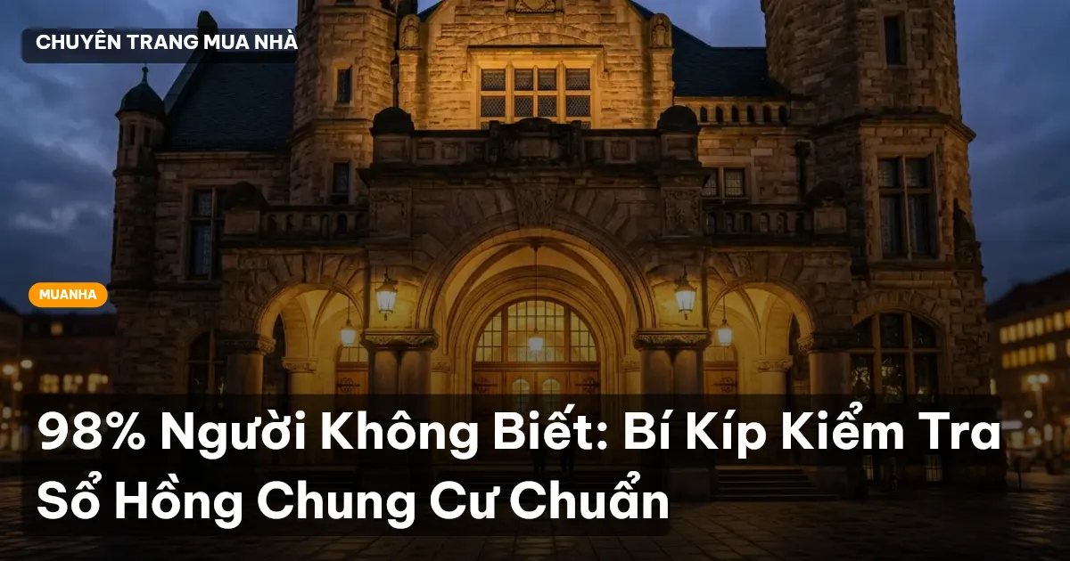 kiểm tra sổ hồng