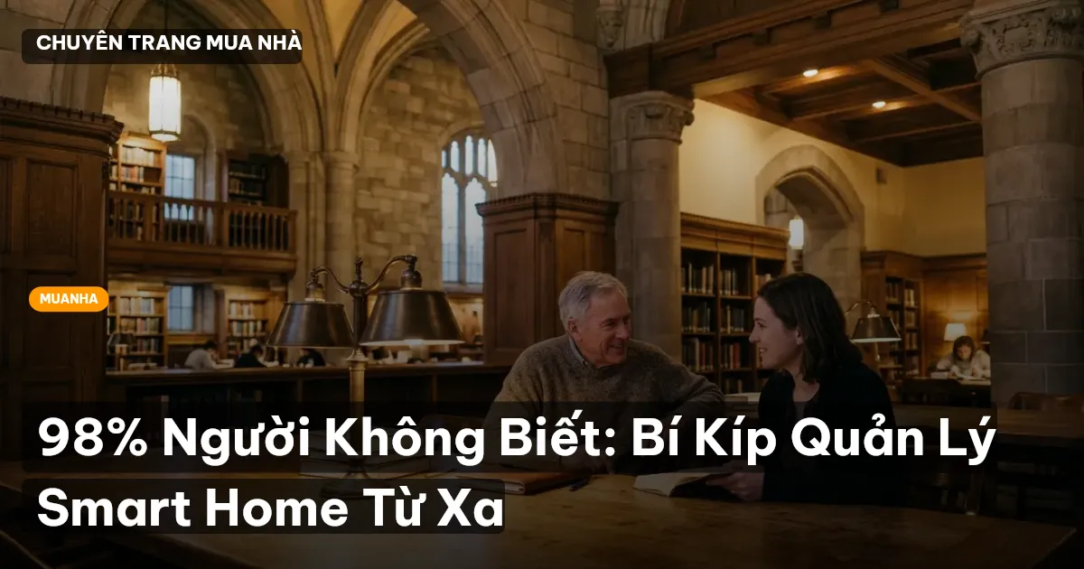 98% Người Không Biết: Bí Kíp Quản Lý Smart Home Từ Xa