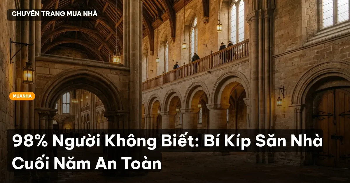 săn nhà cuối năm