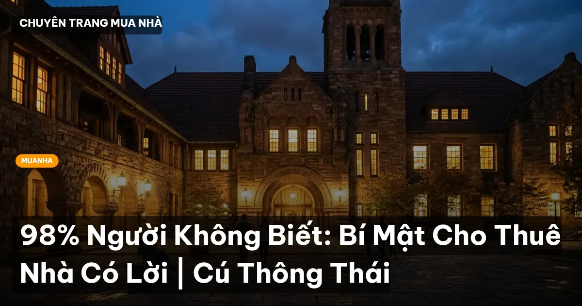 cho thuê nhà