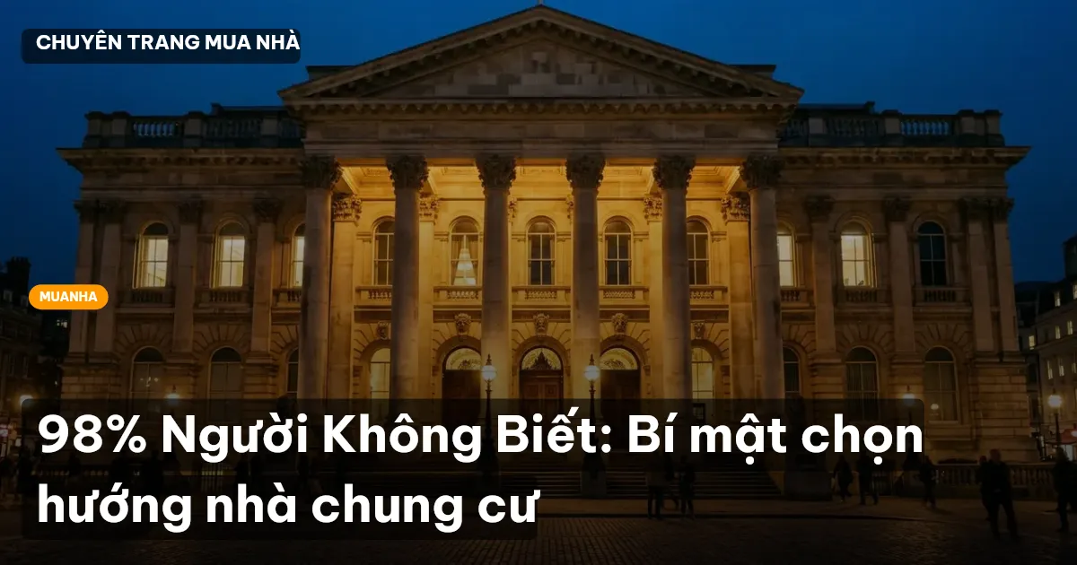 hướng nhà chung cư
