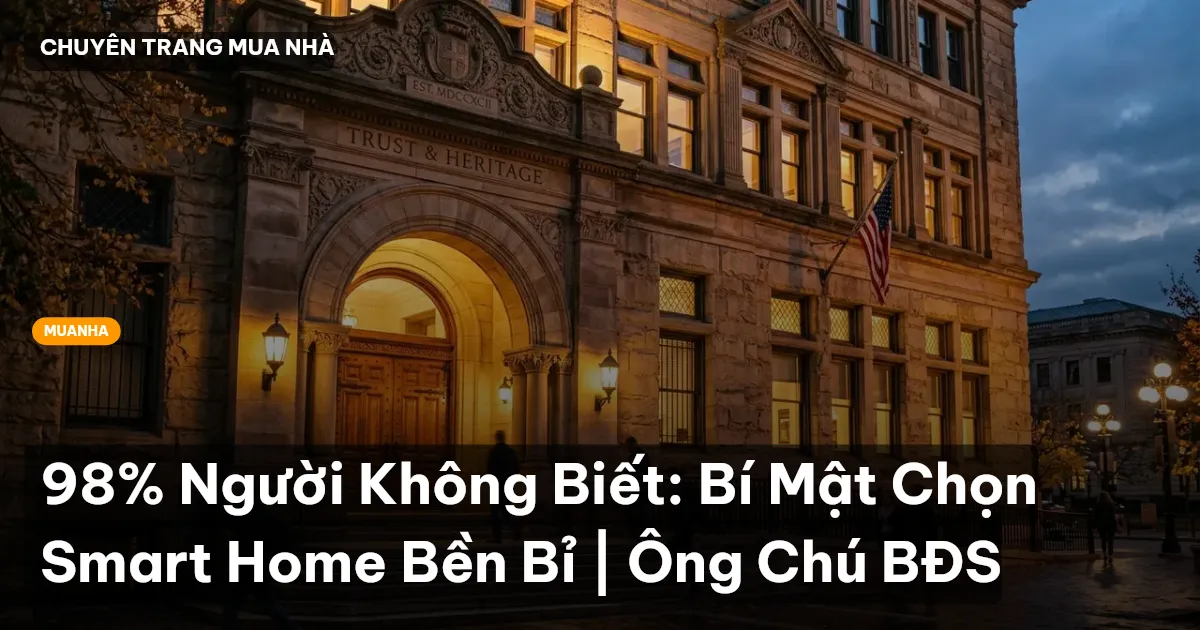 smart home bền bỉ