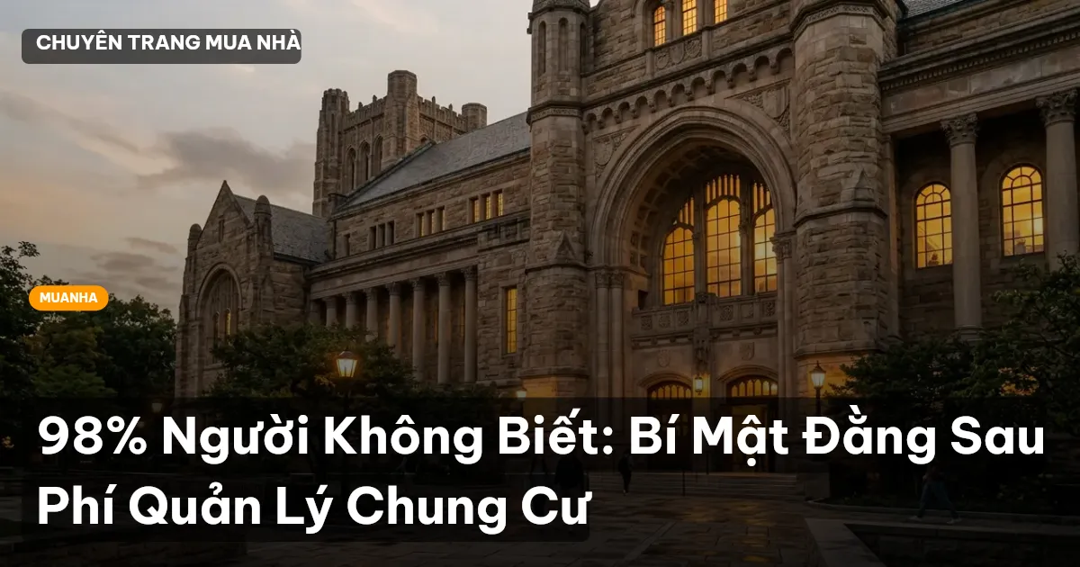 phí quản lý chung cư