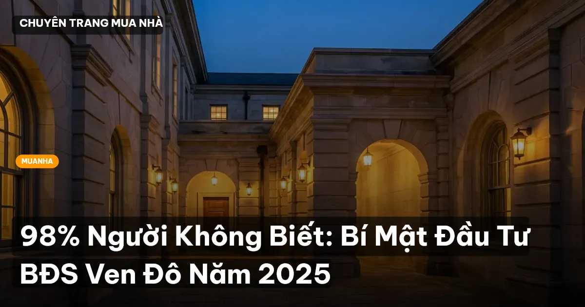 bất động sản ven đô