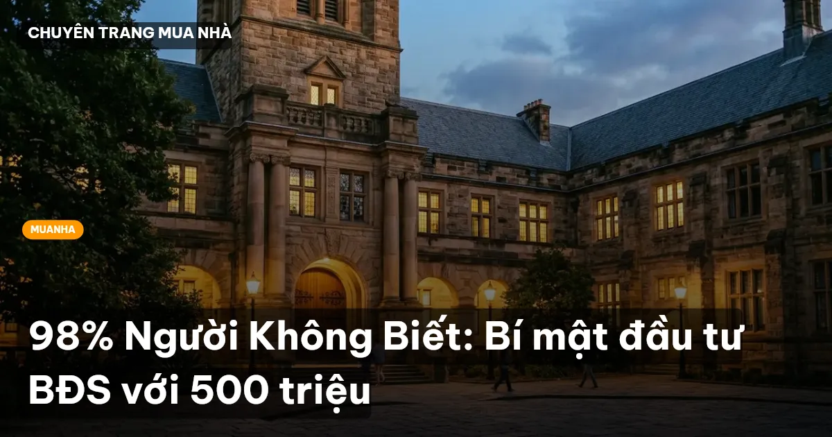 đầu tư bất động sản