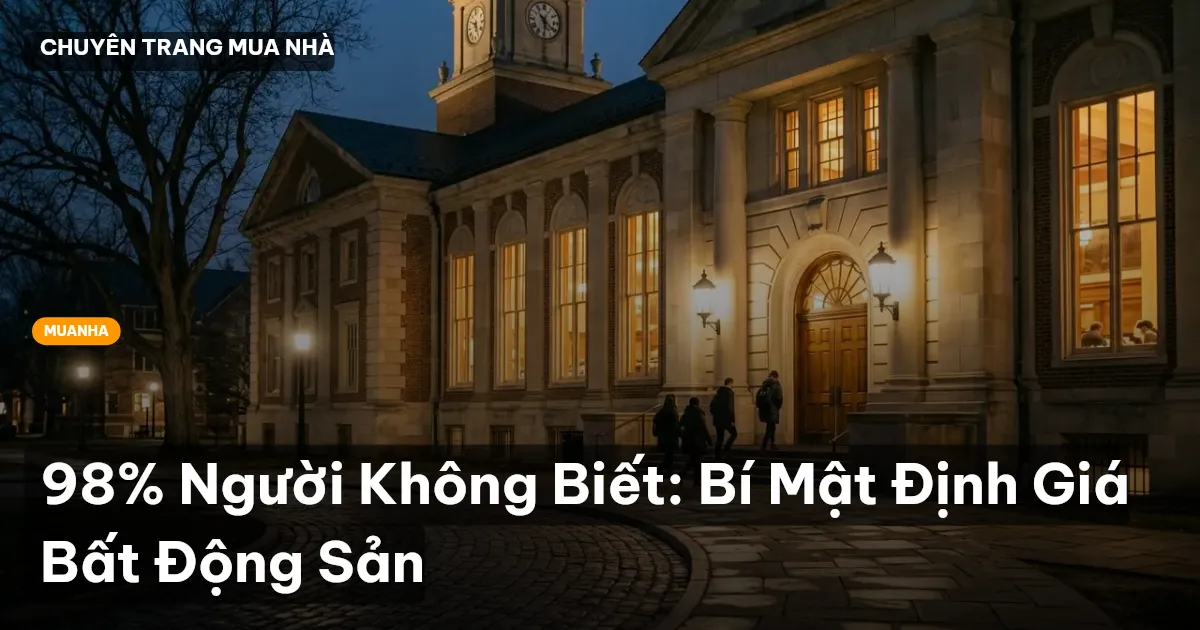 định giá bất động sản