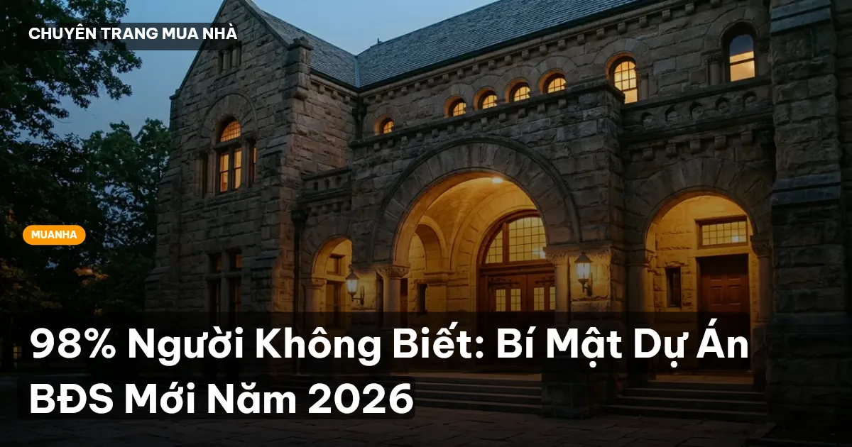 dự án BĐS mới
